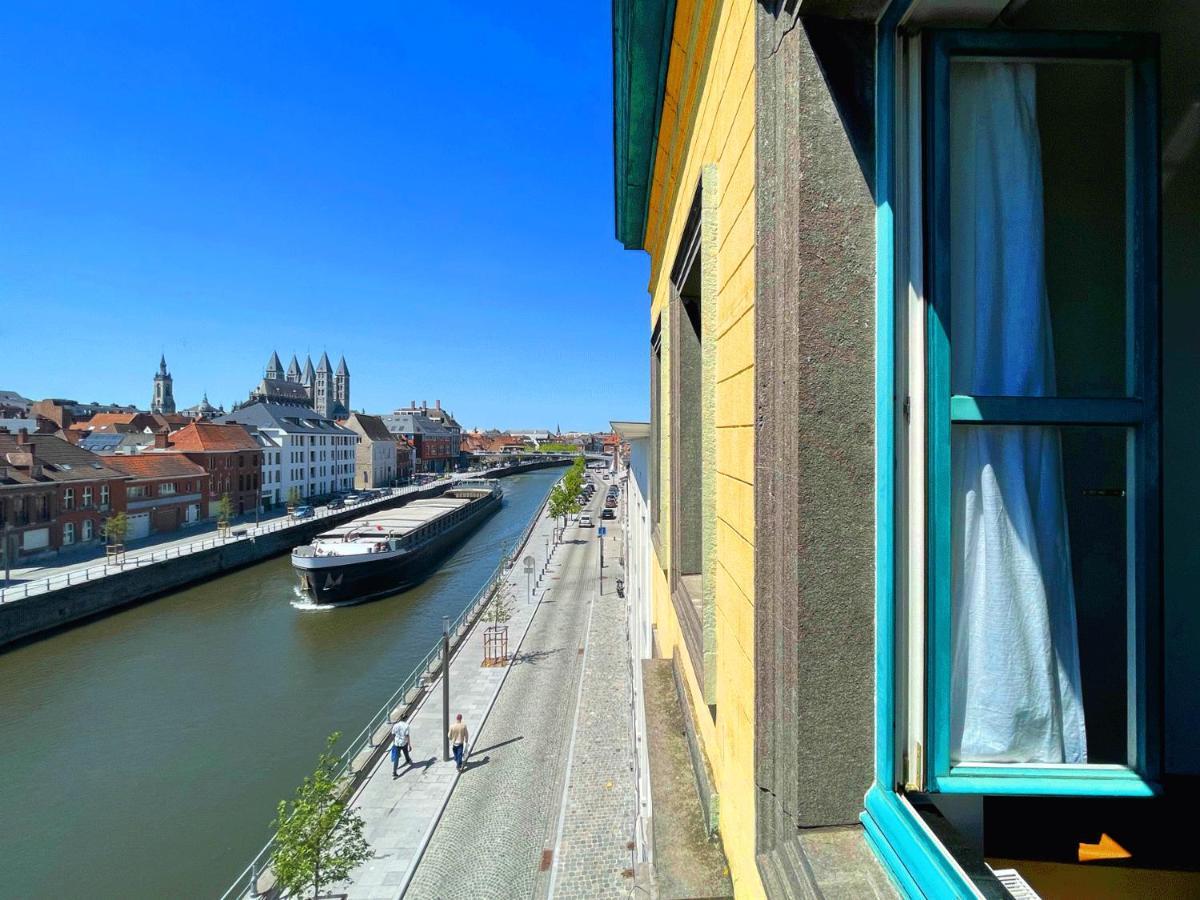 Appartement Et Parking Privatif Le Long De L Escaut Tournai Dış mekan fotoğraf